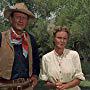 John Wayne and Geraldine Page in Hondo (1953)