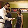 Eric Wareheim, Aziz Ansari, and Noël Wells in Master of None (2015)