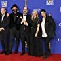 Stellan Skarsgård, Jane Featherstone, Jared Harris, Craig Mazin, Johan Renck, and Carolyn Strauss at an event for 77th Golden Globe Awards (2020)
