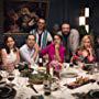 Bruno Bichir, Cecilia Suárez, Ana Claudia Talancón, Miguel Rodarte, Manolo Caro, Manuel Garcia-Rulfo, Mariana Treviño, and Franky Martín in Perfect Strangers (2018)