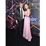 TV personality Nigel Lythgoe (L) and recording artist Becky Baeling Lythgoe attend the 2015 Jaguar Land Rover British Academy Britannia Awards presented by American Airlines at The Beverly Hilton Hotel on October 30, 2015 in Beverly Hills, California.