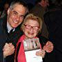 Dr. Ruth and Mark Ethan Toporek at MoMA book-signing of Annette Insdorf