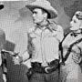 Pamela Duncan, Bruce Edwards, and Whip Wilson in Lawless Cowboys (1951)