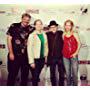 Producers Ian Hunter and Shannon Gans with composer Eban Schletter and Kris McGaha. International Family Film Festival. November 7, 2014