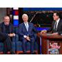 Bill Clinton, Stephen Colbert, and James Patterson in The Late Show with Stephen Colbert (2015)