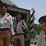 Jack Nicholson, Anjelica Huston, and Don Calfa in The Postman Always Rings Twice (1981)