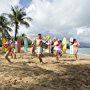 Mollee Gray, Garrett Clayton, Jordan Fisher, and Megan Littler in Teen Beach Movie (2013)