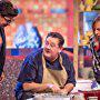 Mel Giedroyc, Sue Perkins, and Johnny Vegas in The Generation Game (2018)