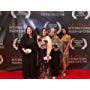 9th La Jolla International Fashion Film Festival. Rebecca walks the red carpet with her mother, Aurora Deiri and Jasmine Deiri.