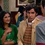 Sarayu Blue, Jim Parsons, and Kunal Nayyar in The Big Bang Theory (2007)