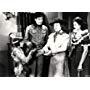 Robert Blake, Bill Elliott, Alice Fleming, and Peggy Stewart in Sheriff of Las Vegas (1944)