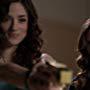 Jill Wagner and Crystal Reed in Teen Wolf (2011)