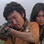 Meiko Kaji and Sôichirô Maeno in Stray Cat Rock: Wild Jumbo (1970)