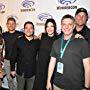 Adam Baldwin, Steven Kane, Hank Steinberg, Jocko Sims, Travis Van Winkle, Bridget Regan, and Marissa Neitling at an event for The Last Ship (2014)
