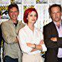 David Costabile, Tim Kring, Alison Sudol, and Gideon Raff at an event for Dig (2015)