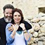 Roma Downey and Mark Burnett in The Dovekeepers (2015)