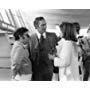 Director Jack Smight, Charlton Heston and Karen Black in "Airport 1975"1974 Universal** B.D.M. karenblack