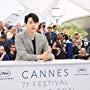 Teo Yoo at the Photocall for Leto at the Cannes Film Festival, 2018