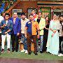 Sachin Khedekar, Isha Koppikar, Mahesh Manjrekar, Kiku Sharda, Sumona Chakravarti, Medha Manjrekar, Kapil Sharma, Sanskruti Balgude, Vaidehi Parshurami, and Akash Thosar in The Kapil Sharma Show (2016)