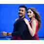 Suriya and Sayyeshaa Saigal in Kaappaan (2019)