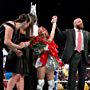 Paul Levesque, Stephanie McMahon, and Kairi Hôjô in WWE: Mae Young Classic Women Tournament (2017)