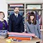 Claudia Winkleman, Patrick Grant, and May Martin in The Great British Sewing Bee (2013)
