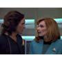 Gates McFadden and Franc Luz in Star Trek: The Next Generation (1987)
