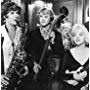 Marilyn Monroe, Tony Curtis, and Jack Lemmon in Some Like It Hot (1959)