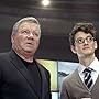 William Shatner and Ben Bordeau in TV spot.