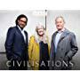 Simon Schama, David Olusoga, and Mary Beard in Civilisations (2018)