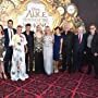 Johnny Depp, Danny Elfman, Anne Hathaway, Joe Roth, Colleen Atwood, Sacha Baron Cohen, James Bobin, Matt Lucas, Pink, Suzanne Todd, and Mia Wasikowska at an event for Alice Through the Looking Glass (2016)