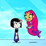 Tara Strong and Hynden Walch in Teen Titans Go! (2013)