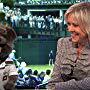 Sue Barker and Hacker T. Dog in Wimbledon (1937)