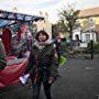 Laura Way directing on the set of the BBC Continuing Drama "Eastenders" 2019.