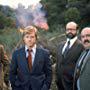 Robert Redford, Peter Boyle, Quinn K. Redeker, and Stan Ritchie in The Candidate (1972)