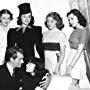 Lana Turner, Paulette Goddard, Jean Chatburn, Virginia Grey, Alan Marshal, Luise Rainer, and Ann Rutherford in Dramatic School (1938)