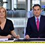Jonathan Samuels and Sarah-Jane Mee in Sky News: Sunrise (1989)