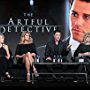 (L-R) Scott Woodward, Bettina Hollings, Rachel Hunter, Christina Jennings (far right) look on as actor Yannick Bisson of 