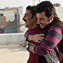 Akshay Kumar and Divyendu Sharma in Toilet: A Love Story (2017)