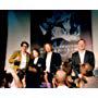 Michael Steinberg - Bridget Fonda - Eric Stoltz - Roger Hedden - at press conference at 1993 Cannes Film Festival for BODIES, REST & MOTION