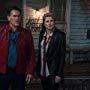 Lucy Lawless and Bruce Campbell in Ash vs Evil Dead (2015)