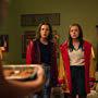 Dacre Montgomery, Sadie Sink, and Millie Bobby Brown in Stranger Things (2016)