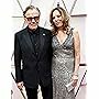 Harvey Keitel and Daphna Kastner at an event for The Oscars (2020)