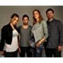 Rachel Blanchard, Tricia Helfer, Brian Geraghty, and Andrew Paquin