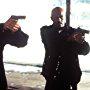 Steven Seagal and Keenen Ivory Wayans in The Glimmer Man (1996)
