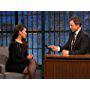 Seth Meyers and America Ferrera in Late Night with Seth Meyers (2014)