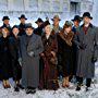 Eileen Atkins, Hugh Bonneville, Marie-Josée Croze, Susanne Lothar, David Morrissey, David Suchet, Jessica Chastain, Denis Ménochet, and Brian J. Smith in Poirot (1989)