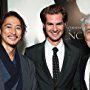 Yôsuke Kubozuka, Issei Ogata, and Andrew Garfield at an event for Silence (2016)