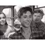 Viktor Bortsov, Oleg Dal, and Nina Doroshina in Pervyy trolleybus (1963)