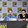Adam Horowitz, Edward Kitsis, and David H. Goodman at an event for Once Upon a Time (2011)